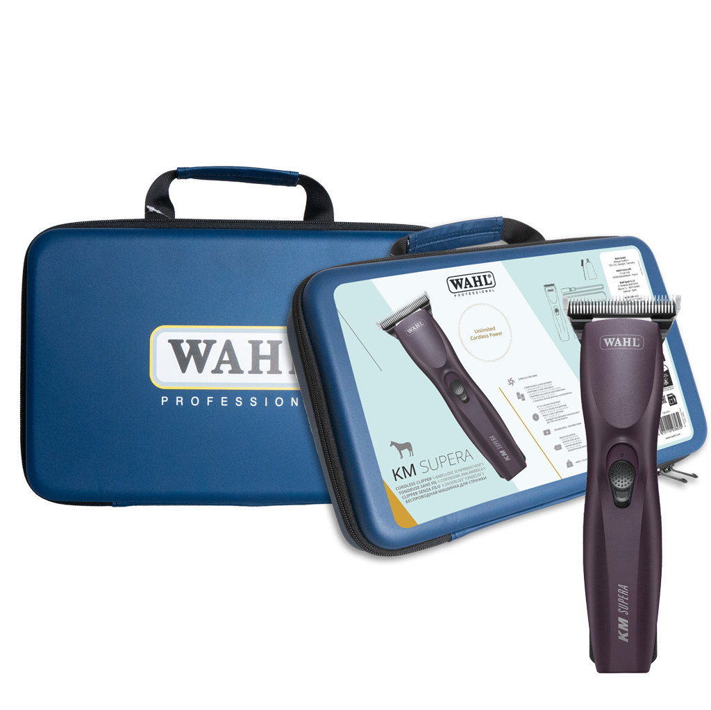 Wahl KM Supera Schermaschine, kabellos, 1,5 mm Klinge, für Pferde