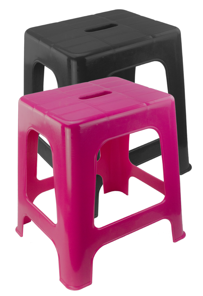 Aufstieghilfe und Sitz, Rosa, 41 x 26 x 32 cm