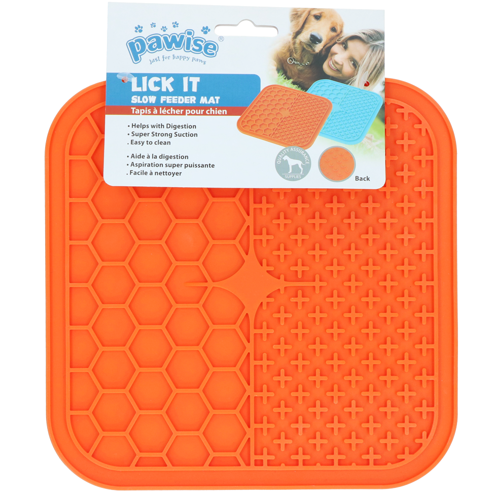 Pawise Leckmatte für Hunde, 21 x 21 cm