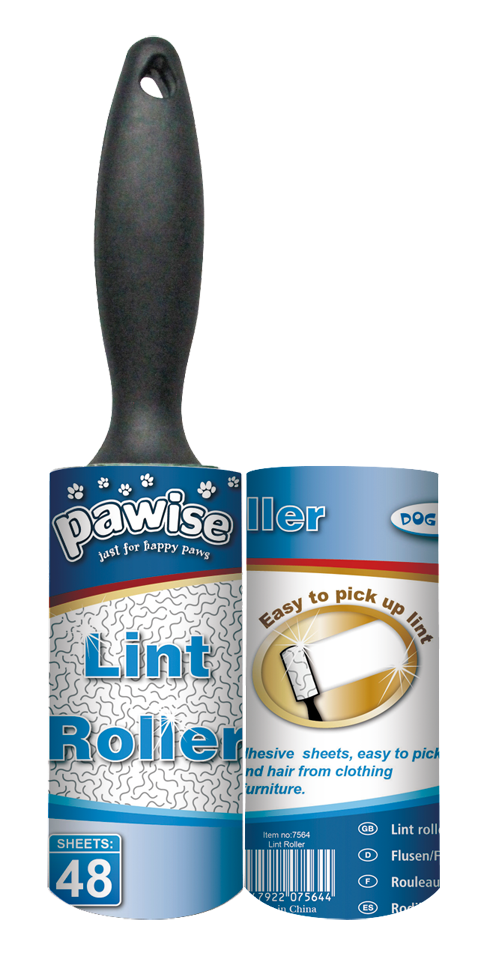 Pawise Fusselroller, 2 x 48 Klebeblätter