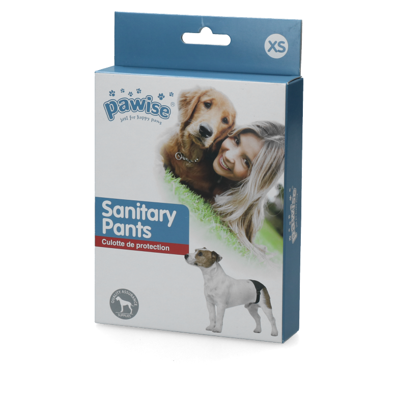 Pawise Schutzhose Hund, XS, Bauchumfang 16–23 cm