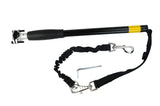 Pawise Fahrrad Hundeleine, Hands Free, Abstandhalter, reflektierend, stabil, für große Hunde