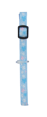 Pawise Katzenhalsband, Nylon, verstellbar, blauer Schmetterling