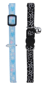 Pawise Katzenhalsband, Nylon, verstellbar, blauer Schmetterling