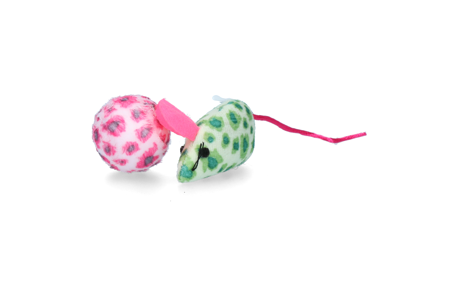 Pawise Katzenspielzeug, Maus und Ball, mit Catnip, 2-tlg. Set