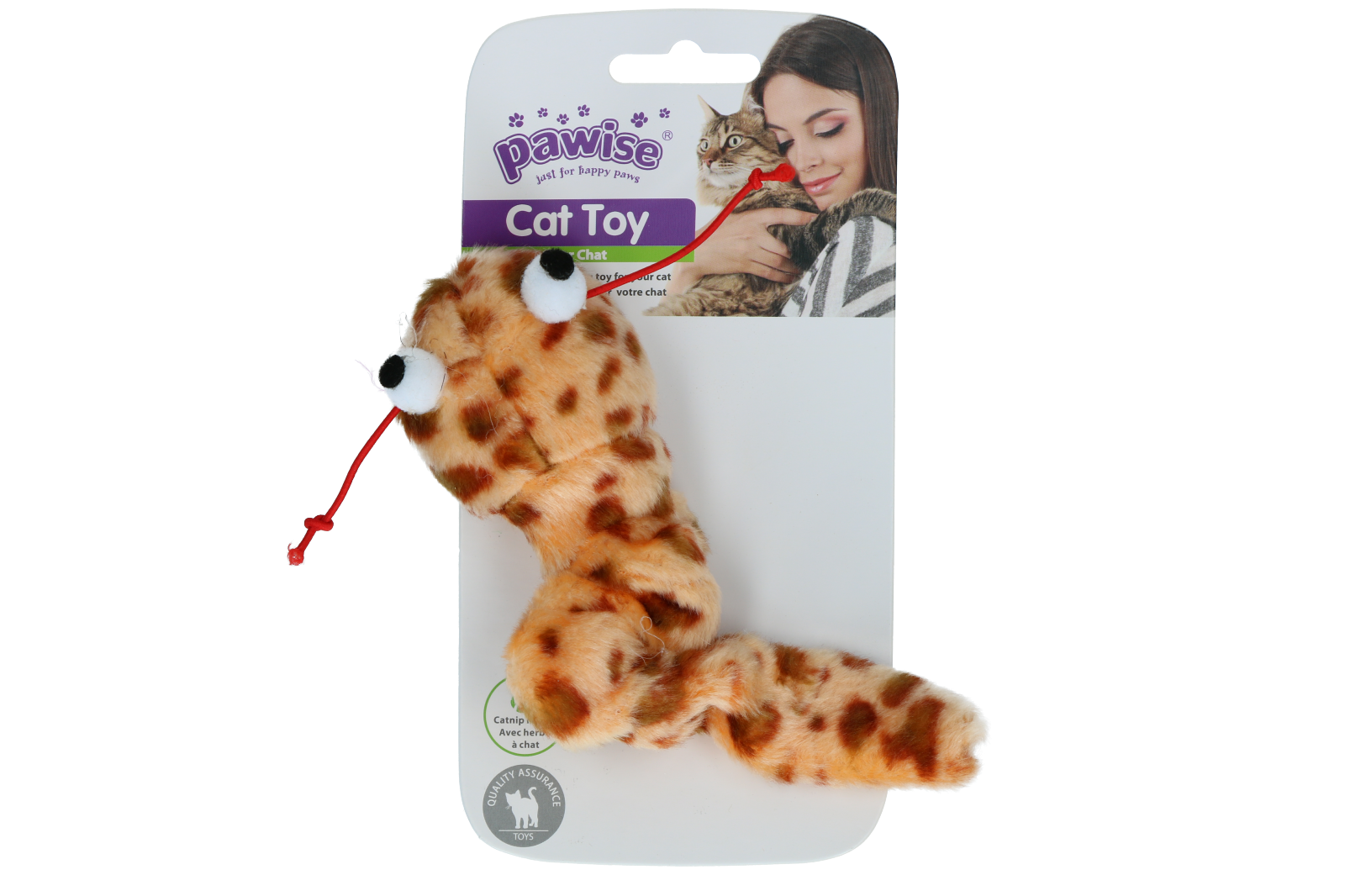 Pawise Katzenspielzeug, interaktiv, mit Catnip, 16 cm