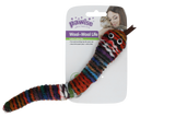 Pawise Katzenspielzeug Schlange, gestrickt, mit Catnip, Quietscher, 23 cm
