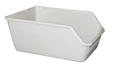 Pawise Katzentoilette, hoher Rand, Größe L, 61 x 45 x 25 cm