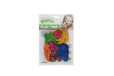 Pawise Holzspielzeug, Obst- und Gemüse-Mix, für Kleintiere, 18 Stk