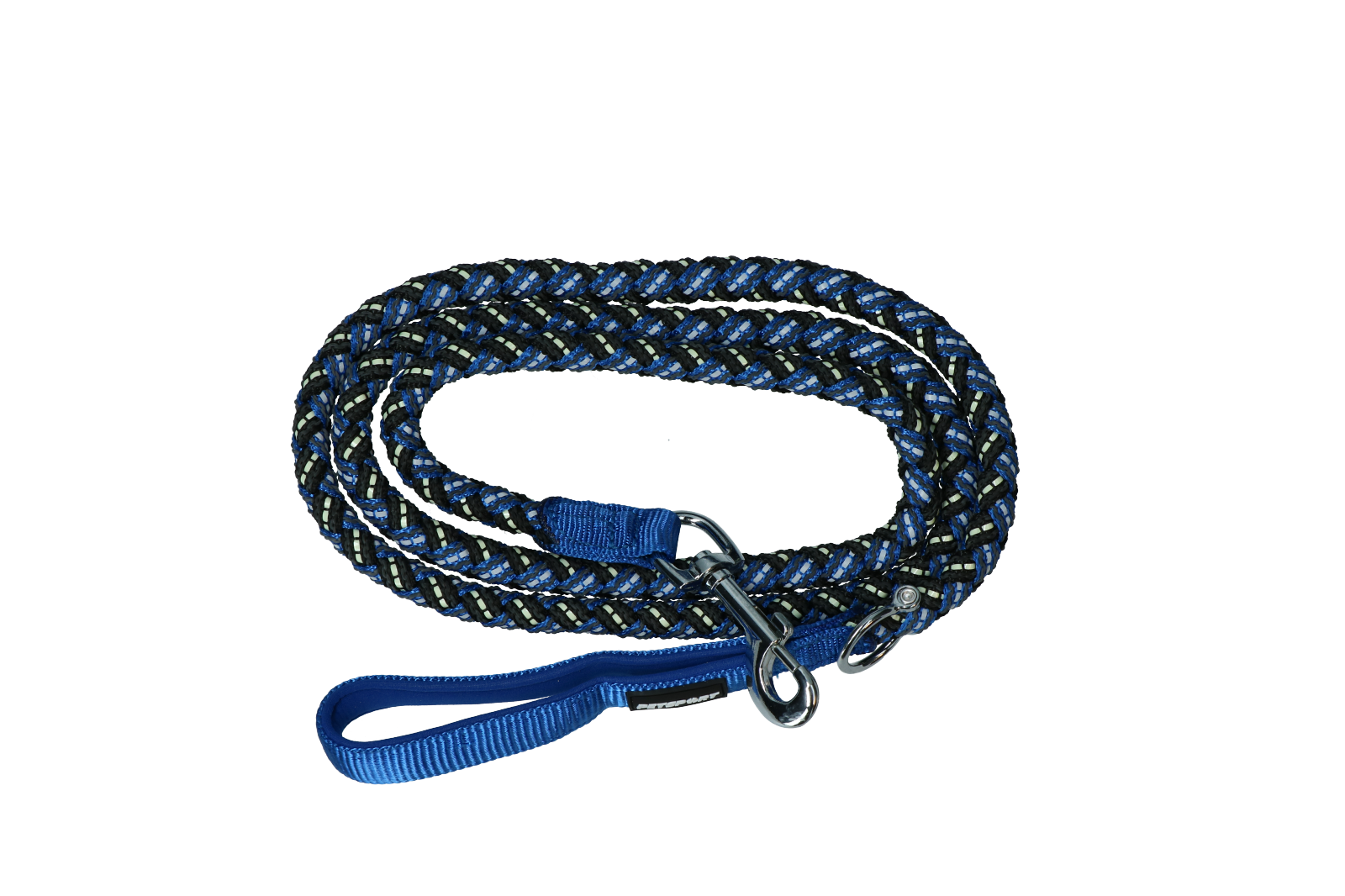 Petsport Hundeleine Triple Safe, blau, 1,8 m