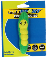 Petsport Katzenspielzeug Bohne, Fleece, Catnip