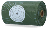 PoopyGo Hundekotbeutel Spender, biologisch abbaubar, Lavendelduft, 15 Beutel