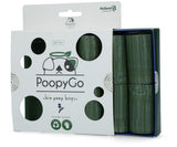 PoopyGo Hundekotbeutel, biologisch abbaubar, Lavendelduft, 21 x 33 cm, 120 St.