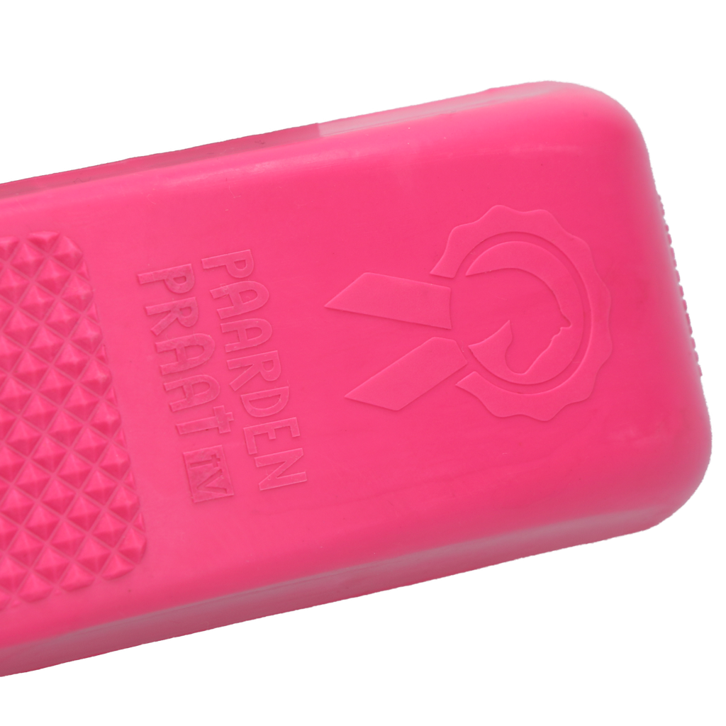 Paardenpraat Pferdebürste, rosa, Größe M
