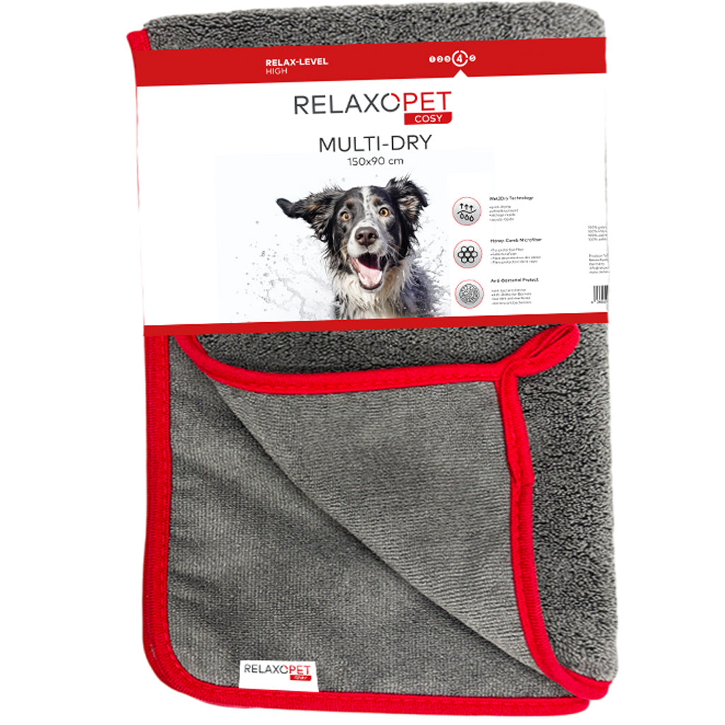 Relaxopet Hundehandtuch, Mikrofaser, XL, 150 x 90 cm