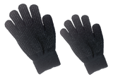 Handschuh mit Noppen, schwarz, Einheitsgröße, Erwachsene