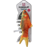 Robocat Katzenspielzeug Fisch Goldfisch, beweglich, MADNIP-Füllung, 30 cm