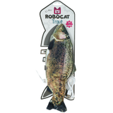 Robocat Katzenspielzeug Forelle, MADNIP-Füllung, 30 cm