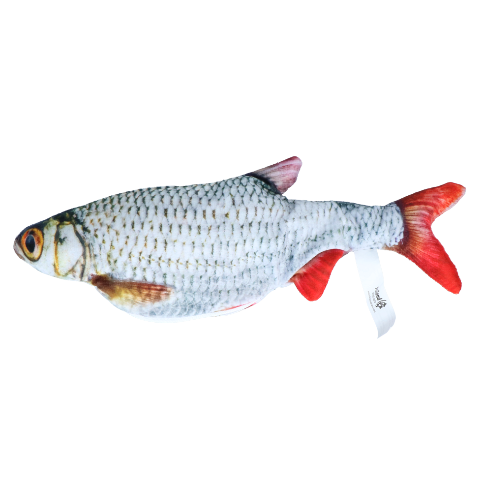 Robocat Katzenspielzeug Fisch, MADNIP-Füllung, beweglich, USB aufladbar, 30 cm
