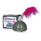 Robocat Katzenspielzeug Maus, grau, sensoraktiviert, MADNIP-Füllung