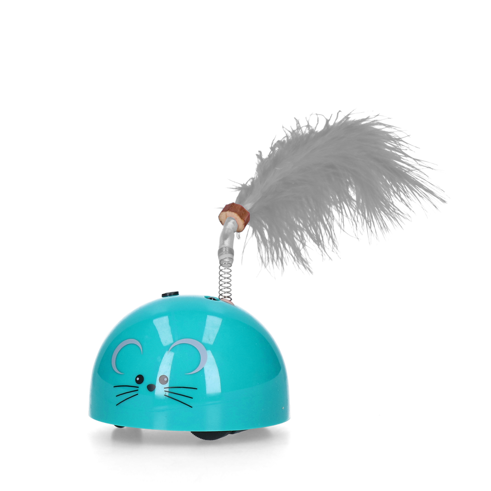 Robocat Interaktive Katzen-Spielzeugmaus, Bewegungssensor, MADNIP, Beleuchtung, petrol