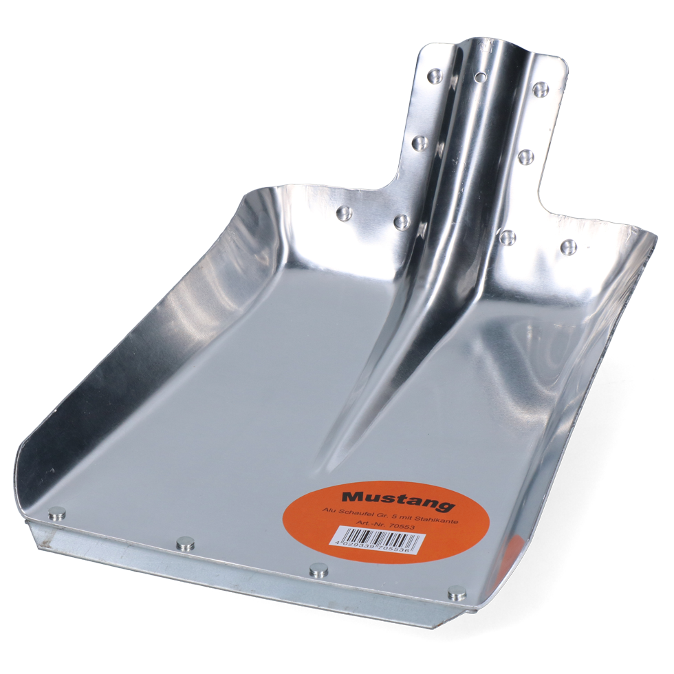 Schaufel Mustang, Aluminium, 27 cm breit, ohne Stiel