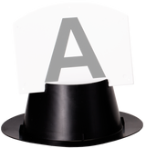 Show Jump Halter für Dressurbuchstaben und Ziffern, Ø 330 mm unten, Ø 180 mm oben, 13 cm hoch, 275 g