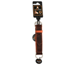 Spotted! Pro Lederhalsband aus Rindsleder, braun, hochwertig, robust