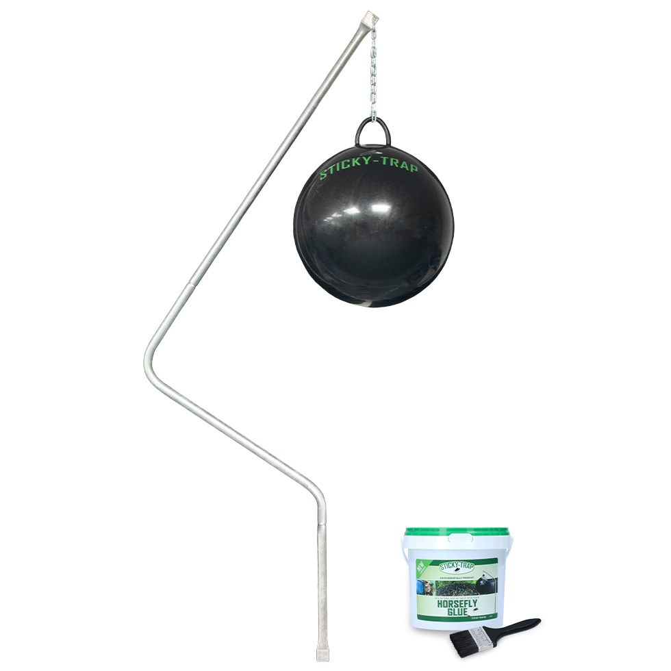 Sticky Trap Klebefalle Komplettset, Ball Ø 60 cm, 1,5 l Klebstoff