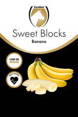 Excellent Horse Sweet Blocks Banane - Zuckerarm