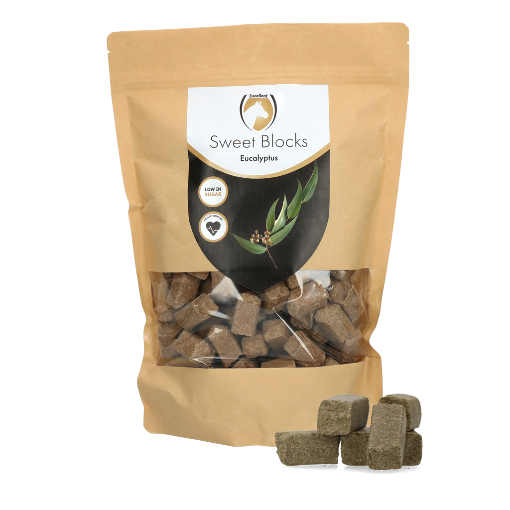 Excellent Horse Sweet Blocks Eukalyptus - Zuckerarm