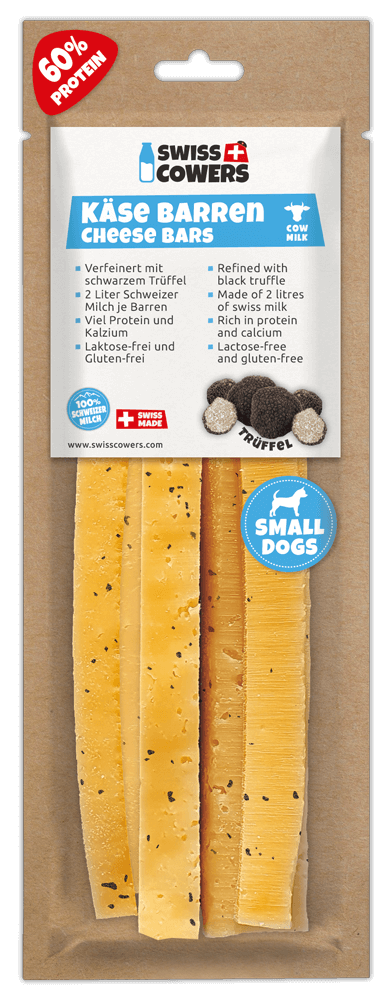 SwissCowers Käsesnack Trüffel 80g