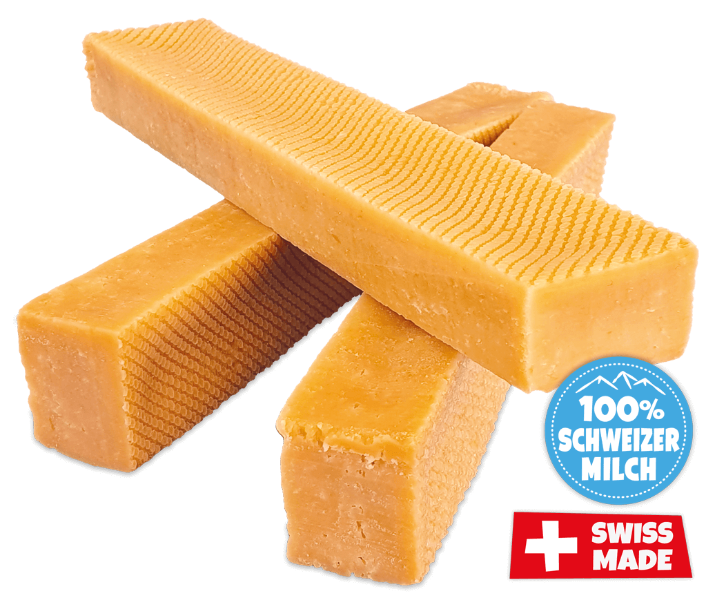 SwissCowers Hundesnack Käsestange Original Rezeptur 80g