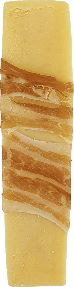 SwissCowers Käsestick für Hunde – mit Bacon 80g