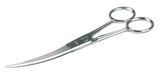 Viehmarkenschere, gekrümmt, 19 cm