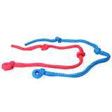 Vink Geburtsstrick Multilon, blau/rot, 1 Paar