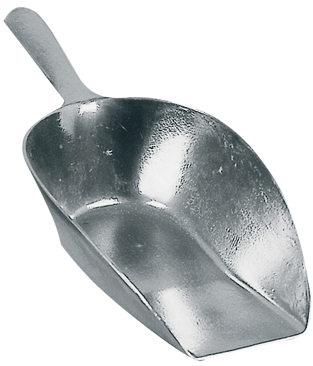 Abwiegeschaufel halbflach, 450 ml