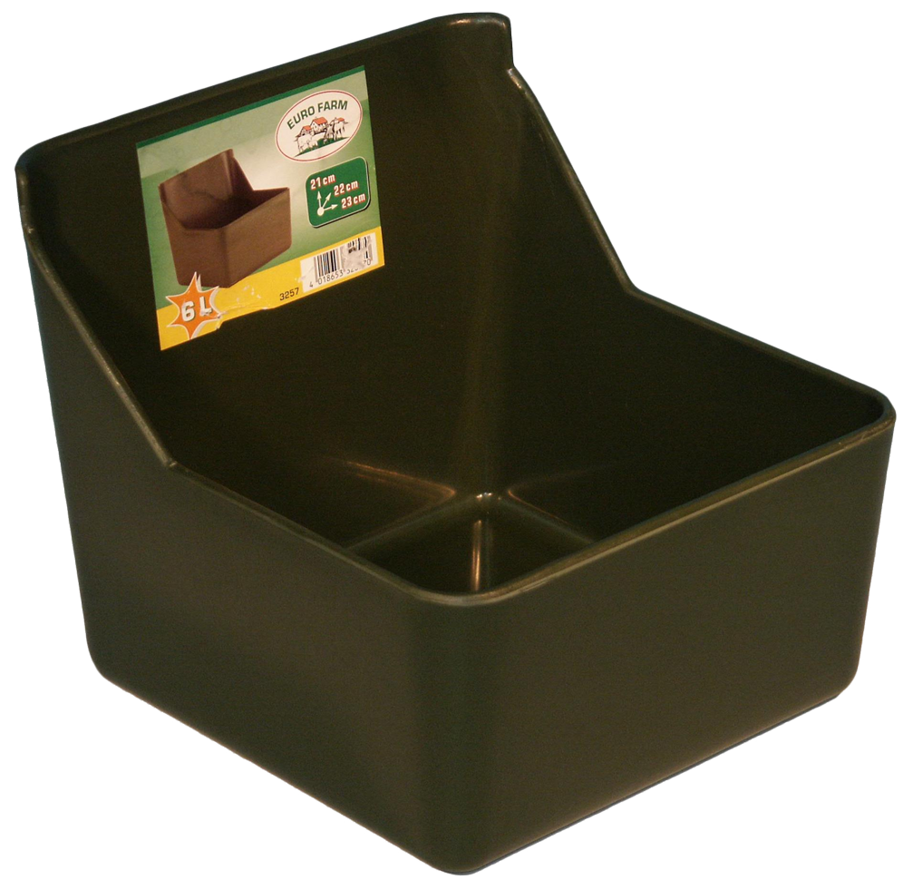 Futtertrog Kunststoff, Vplast, 6 l