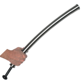 Vuxxx Boluseingeber, ergonomisch, für Milchkühe, Edelstahl, Kunststoff
