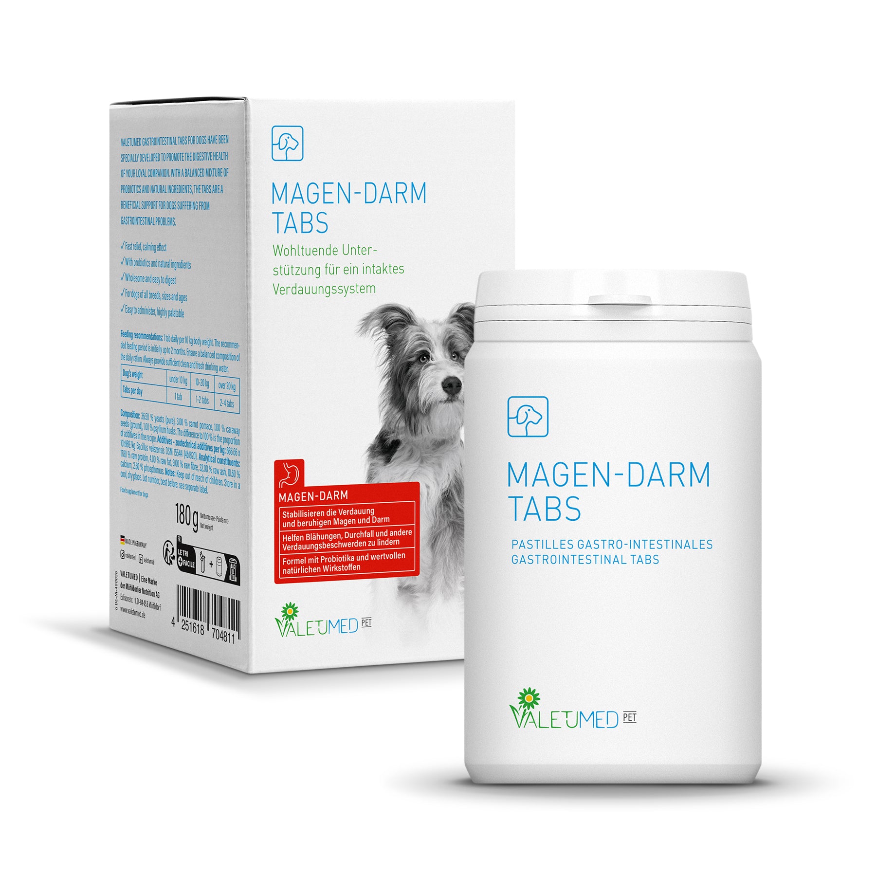 Valetumed - Magen-Darm Tabs 180 g
