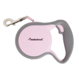 Petmate Walkabout Rollleine / Flexileine, Rosa mit ergonomischem Griff