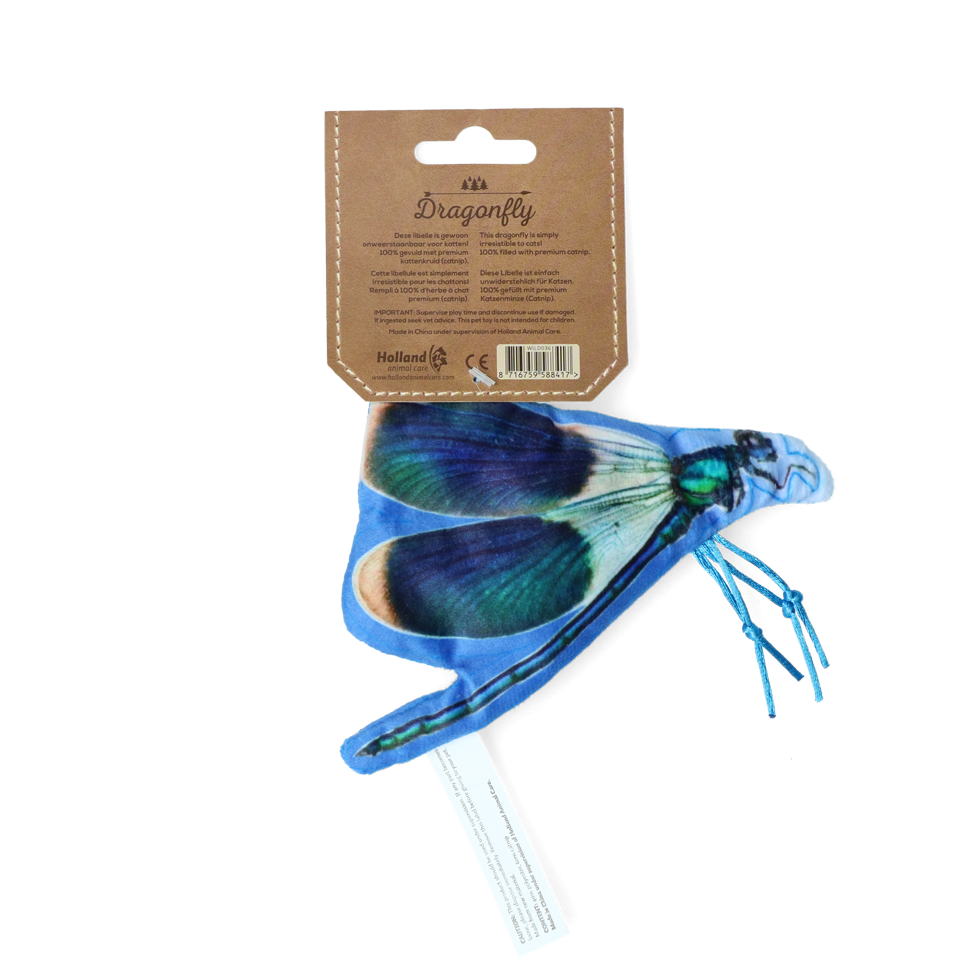 Wild Life Cat Katzenspielzeug Libelle, Katzenminze