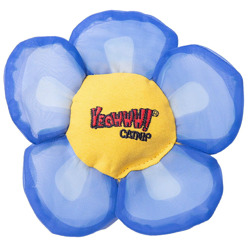 Yeowww! Daisy Flower Tops Blume Katzenspielzeug mit natürlicher Katzenminze