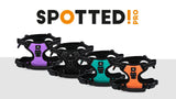 Spotted! Pro No Pull Hundegeschirr, lila, Größe M, Halsumfang 46–60 cm, Brustumfang 52–70 cm