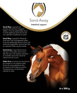 Excellent Horse Sand-Away, Ergänzungsfuttermittel Pferd, Psyllium, 6 x 200 g