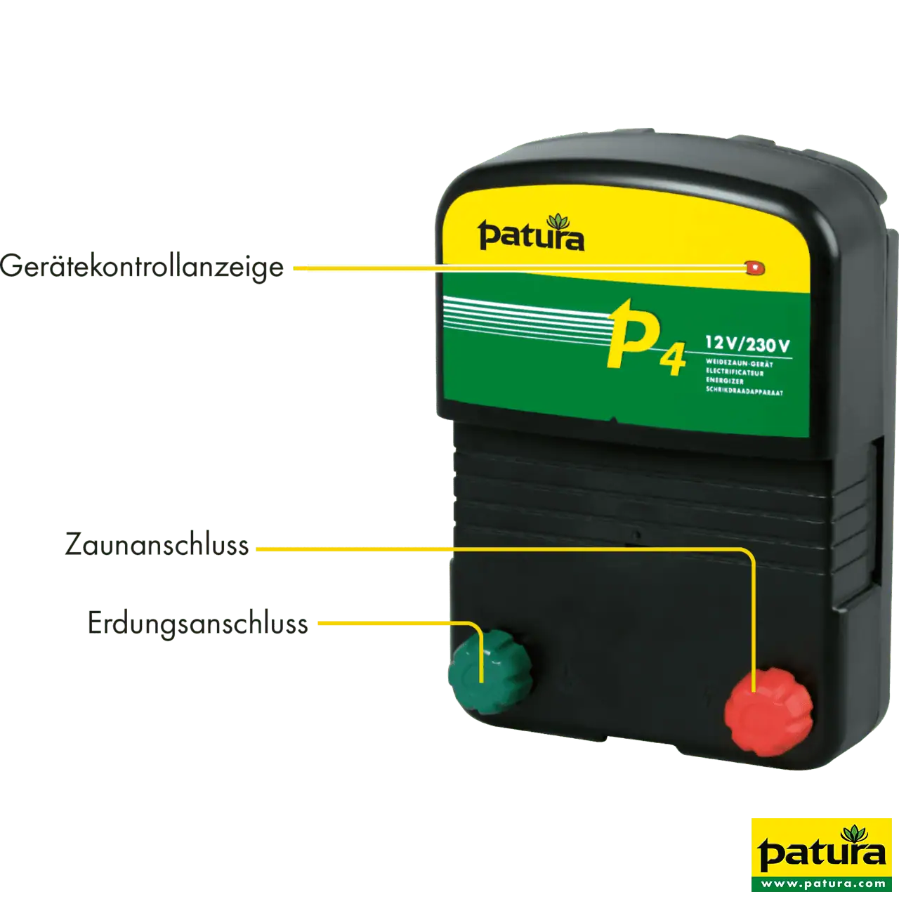 P4, Weidezaun-Kombigerät, 230V/12V