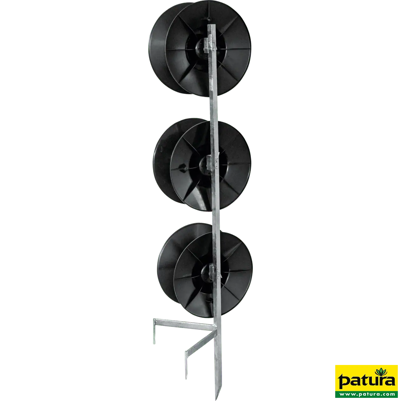 Compact-Montagepfahl, für bis zu 3 Haspeln (Ref. 115111)