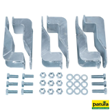 Halter für Schwingbürste MIDI und MAXI für Pfosten 90 x 90 mm