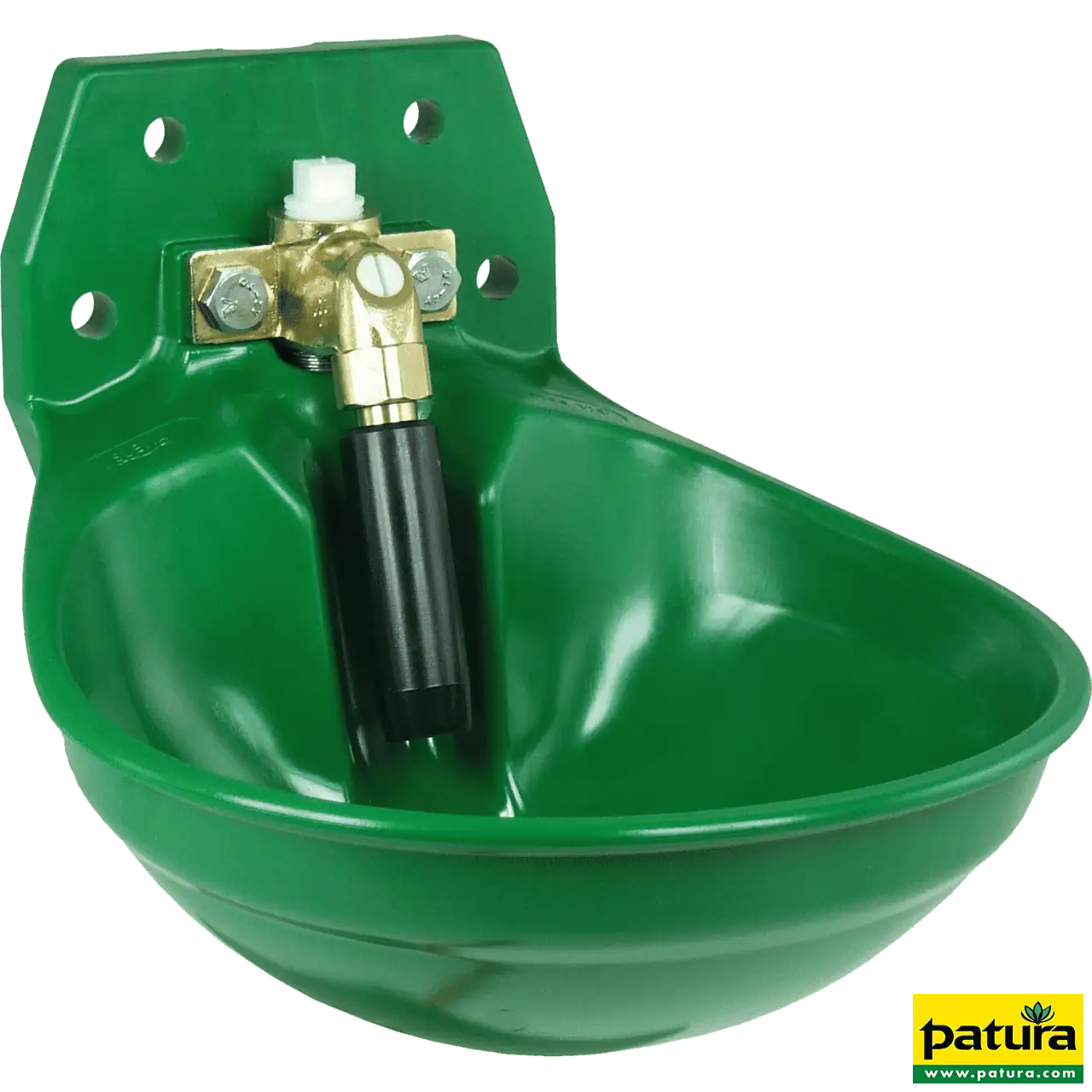 Rohrventil-Becken Mod. 12P-MS mit 3/4" Messingventil