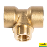 T-Stück 3/4" für Zungen-Becken A30/A31 aus Messing